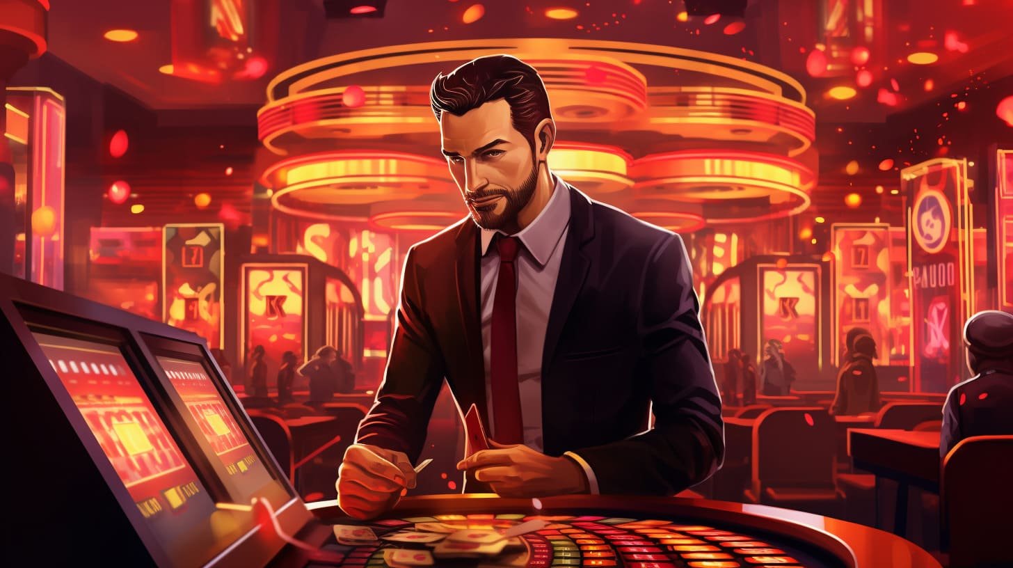 အဆင့်မြင့် slot machine reels — ဂဏန်းများနှင့် သင်္ကေတများ ပေါ်ပေါက်နေသော ဆွဲဆောင်မှုရှိသော slot game မျက်နှာပြင်